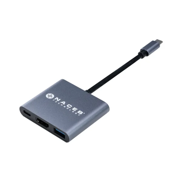 Adaptador Tipo C a HDMI+USB 3.0 + PD