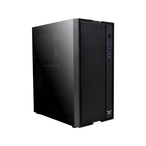 Gabinete Gamer Naceb Cypher 3 Ventiladores Cristal 1*Usb 3.0 2*Usb 2.0 Sin Fuente