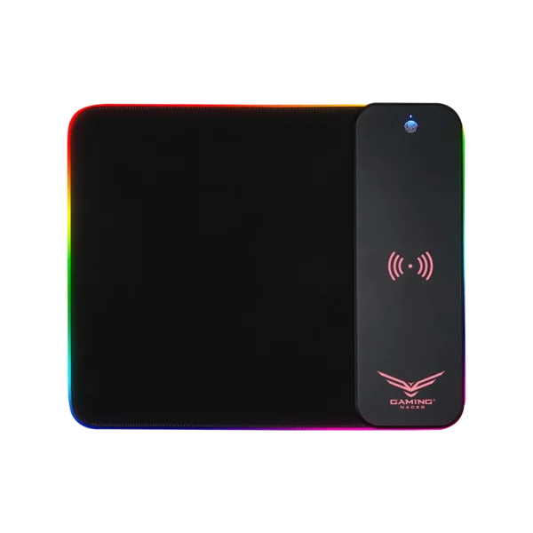 Mousepad NA-0926 De Tela Rgb C/ Carga Inalámbrica