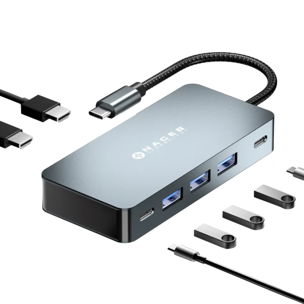 NA-0147 Hub Tipo C 7 en 1